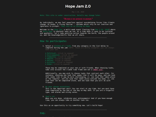 hope-jam screenshot
