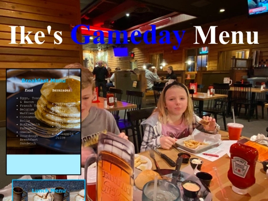 RestaurantMenu screenshot