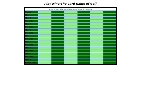 playnine screenshot