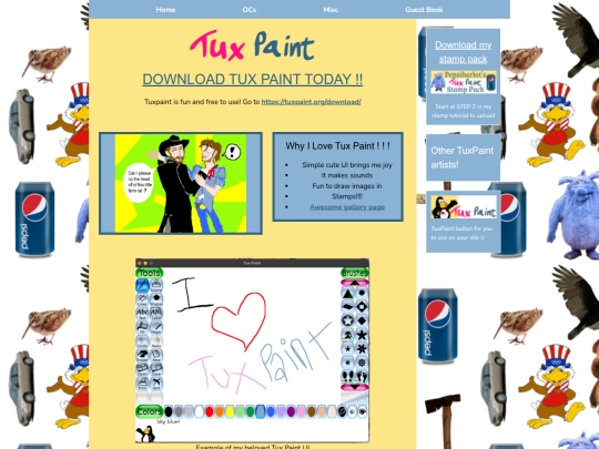 Misc/tuxpaint screenshot
