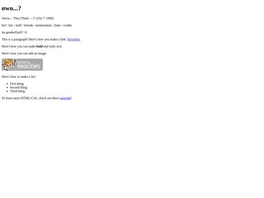 index screenshot