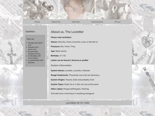 about-me screenshot