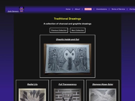portfolio/traditional screenshot