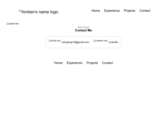 project two screenshot