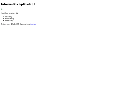 InformaticaAplicadaII screenshot
