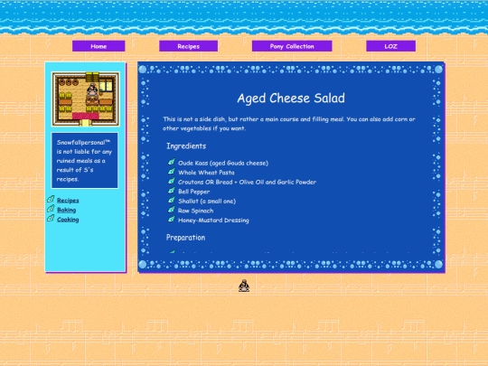 aged-cheese-salad screenshot