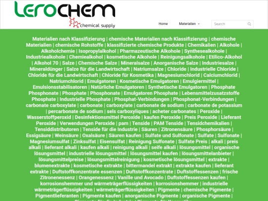 Lerochem-DE screenshot