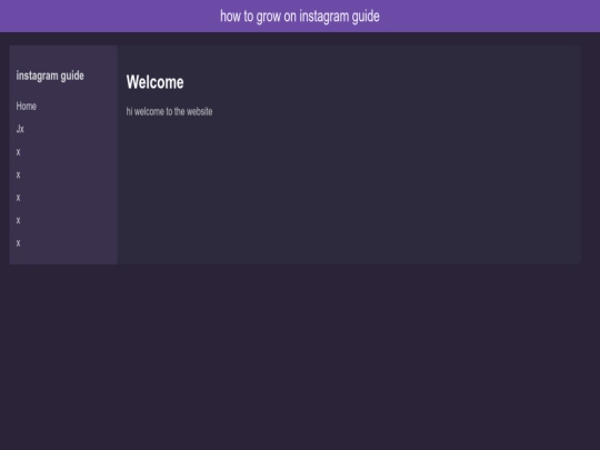 index screenshot