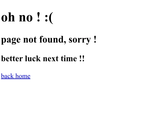 not_found screenshot