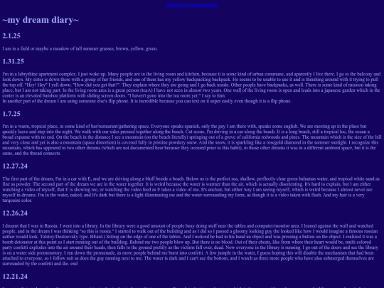 dreamdiary screenshot
