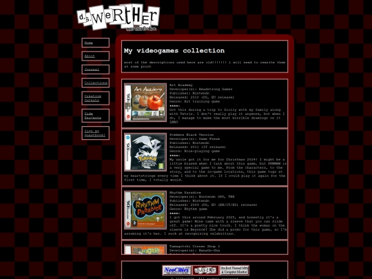 collections/games screenshot