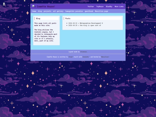 blog screenshot