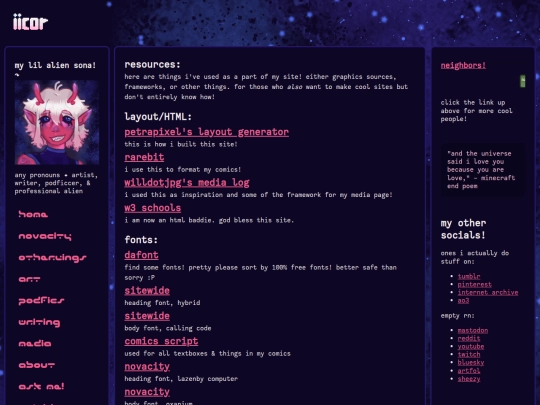 resources screenshot