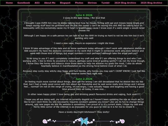blog screenshot