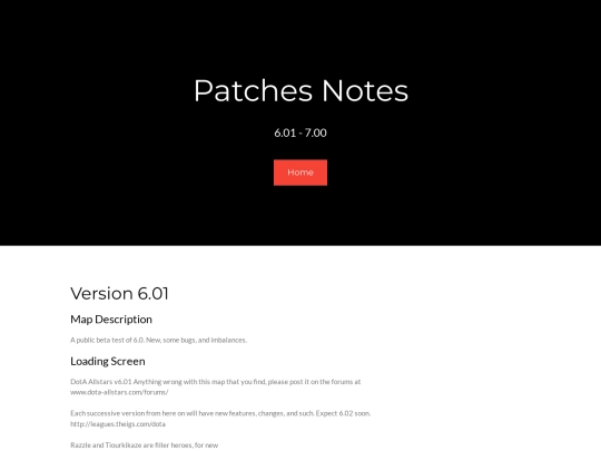 page screenshot