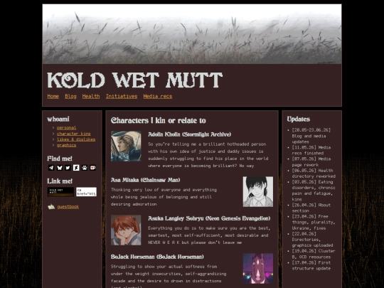 whoami/character-kins screenshot