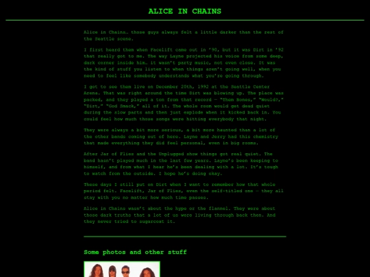 aliceinchains screenshot