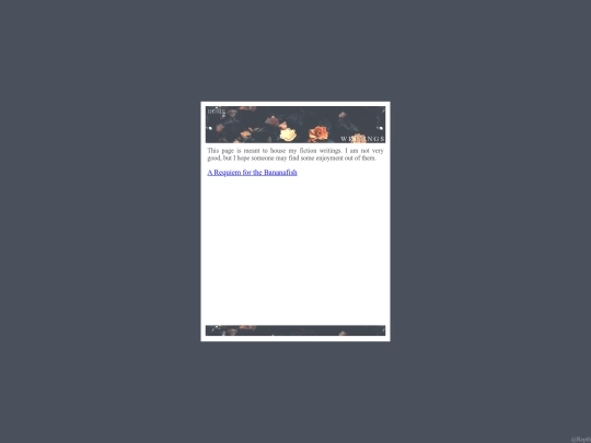 writing screenshot