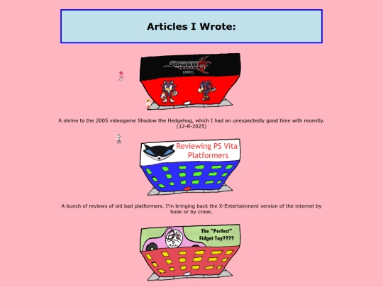 articles screenshot