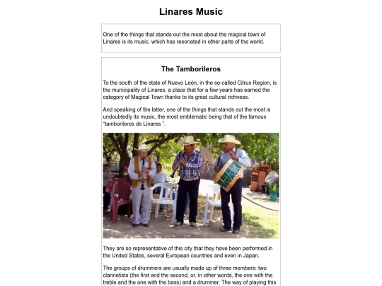 linares/music screenshot