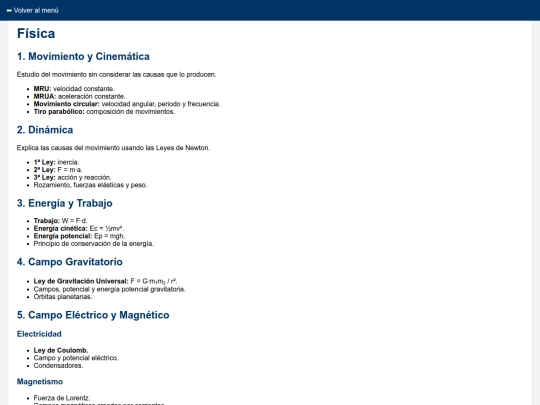 fisica screenshot