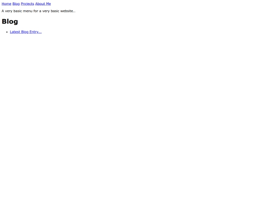 blog screenshot