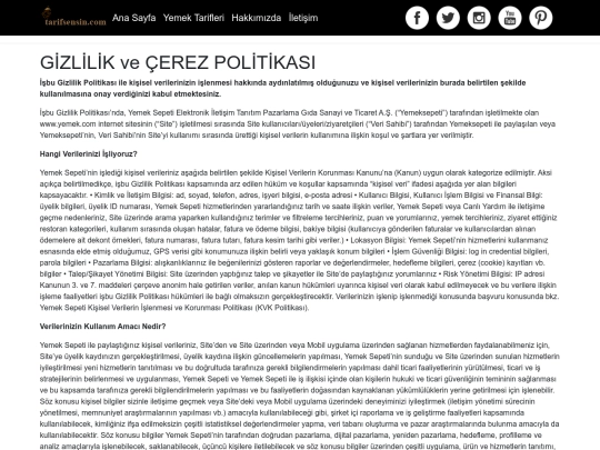 gizlilik-politikasi screenshot