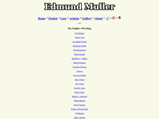 links screenshot
