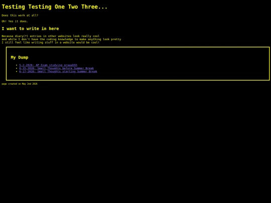 journals/firstpage screenshot
