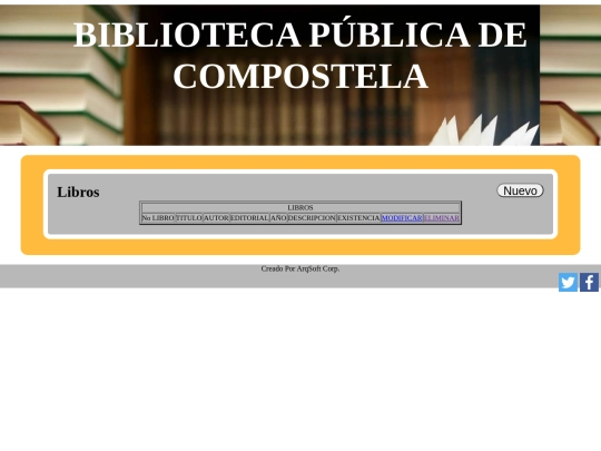 html/mostrar_libros screenshot