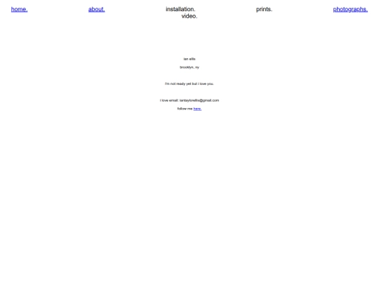 about./about screenshot