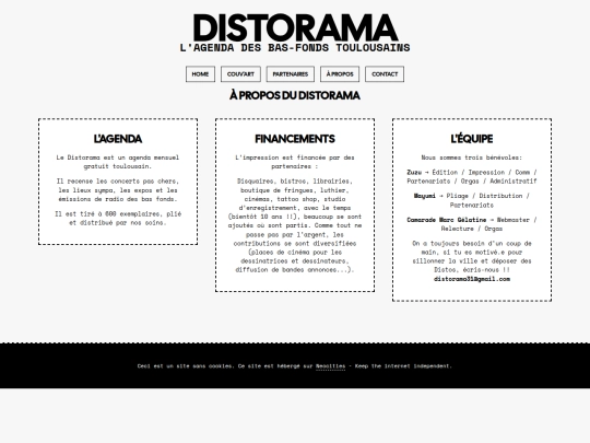 pages/about screenshot