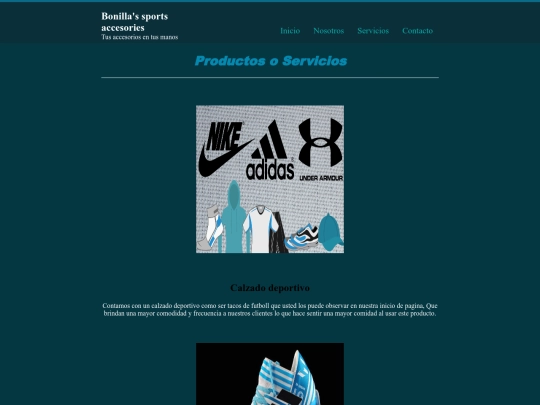 servicios screenshot