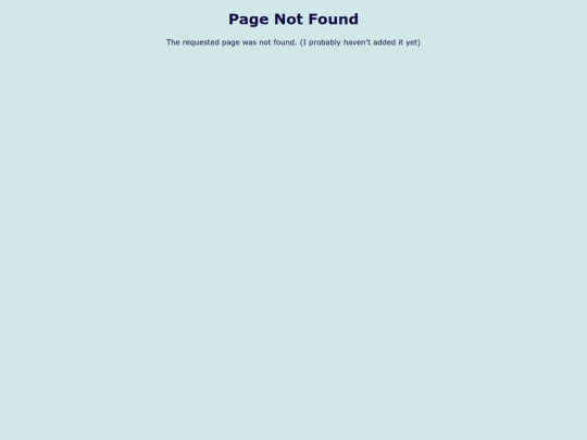 not_found screenshot