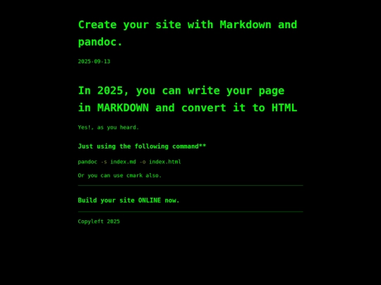 blog/markdown screenshot
