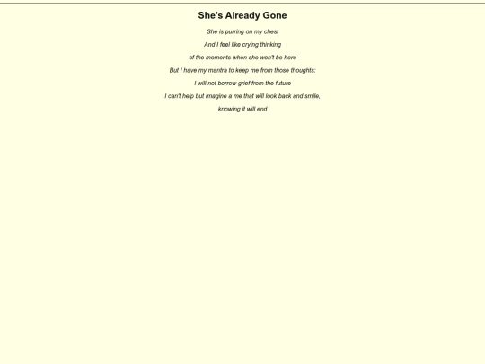 Writing/AlreadyGone screenshot