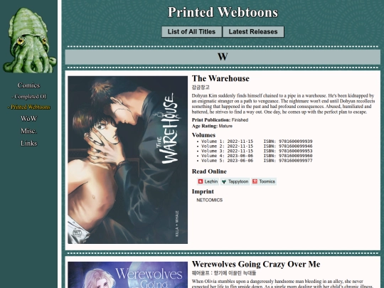 comics/print_webtoons-w screenshot