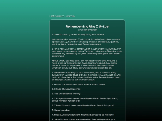 journal/250415 screenshot