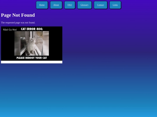 not_found screenshot