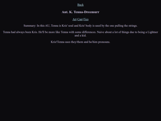 au/AntKTennaDreemurr screenshot