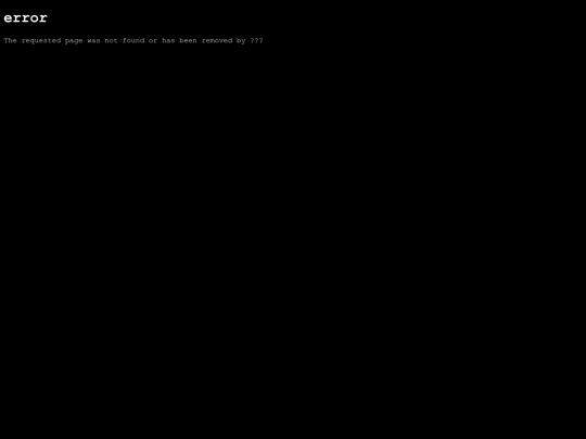 not_found screenshot