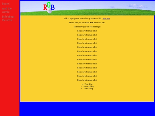 homepage screenshot