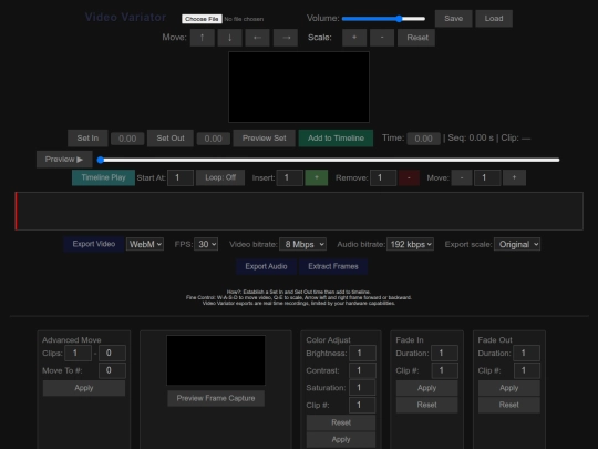 Working/VV2 screenshot