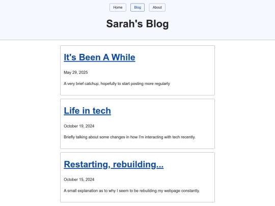 blog screenshot
