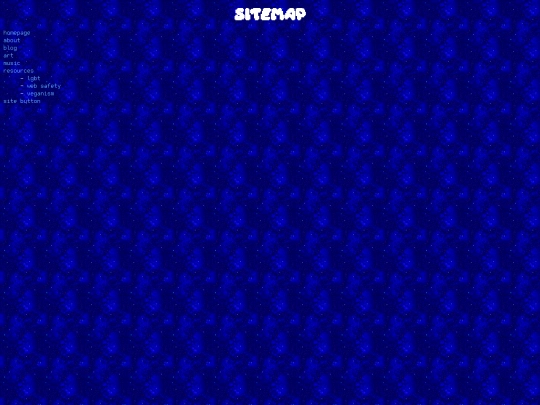 sitemap screenshot