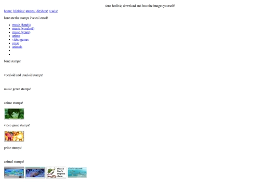 stamps screenshot
