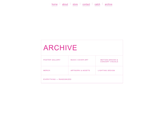 archive screenshot