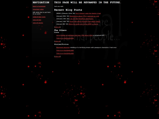 blog screenshot