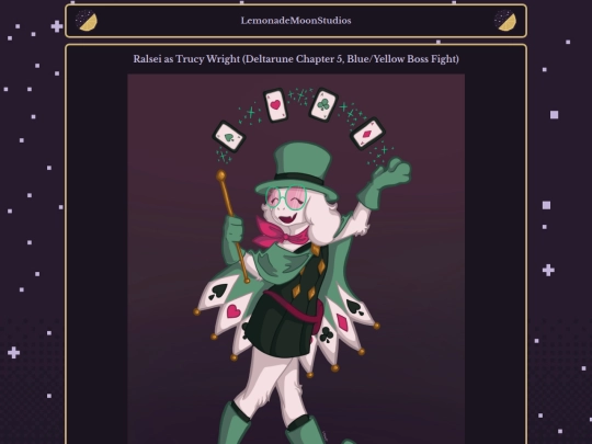 Ralsei Trucy screenshot