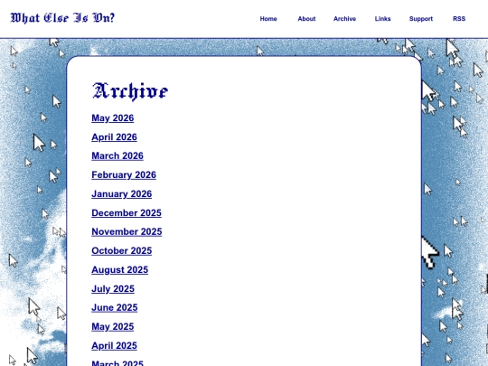 archive screenshot